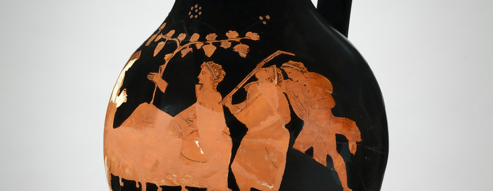 Jarro de terracota (Oinochoe) - História em Destaque