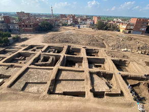 As ruínas da cidade perdida de “Imet” em Tell el-Faraoun e seus artefatos