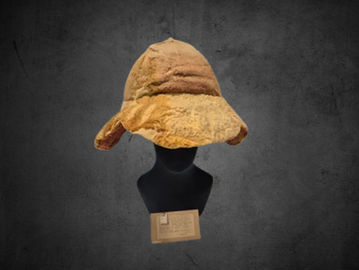 Raro chapéu de sol do Egito Romano tardio, com cerca de 1.600 anos