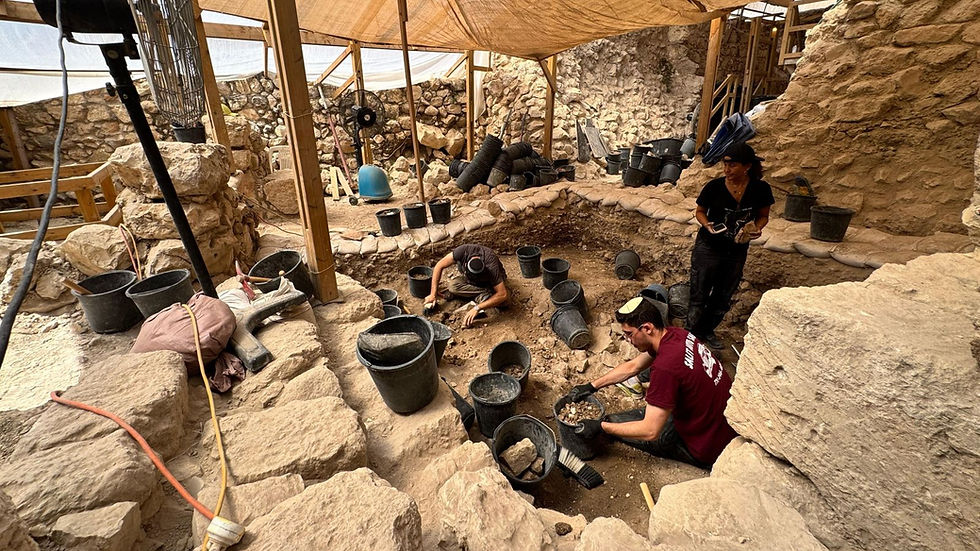 Descoberta na Cidade de Davi: Vigas de madeira queimadas da época do Primeiro Templo são encontradas