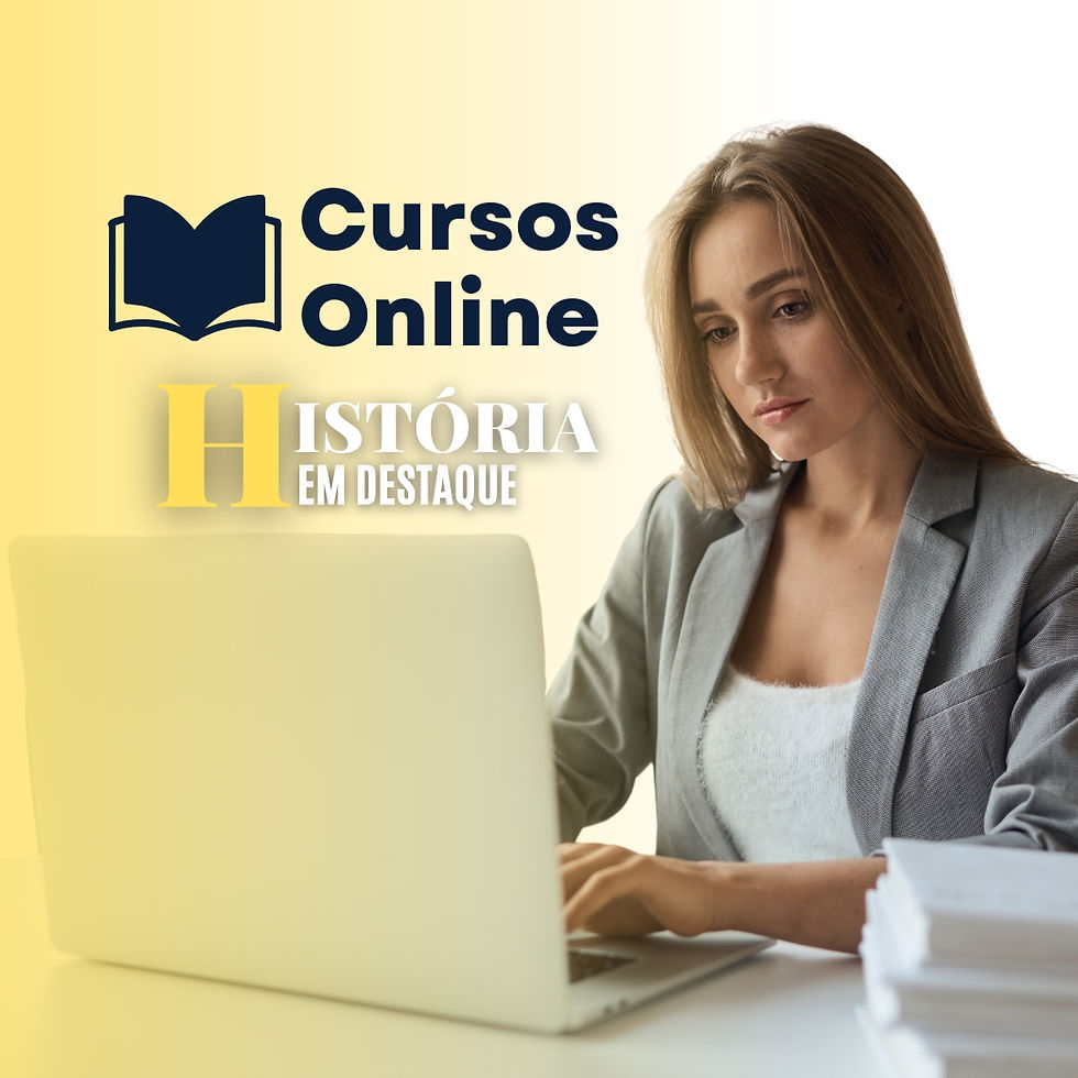 Banner Cursos Online História em Destaque