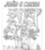 Livro João e Maria para colorir - História em Destaque