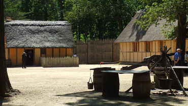Assentamento de Jamestown - Casas Inglesas