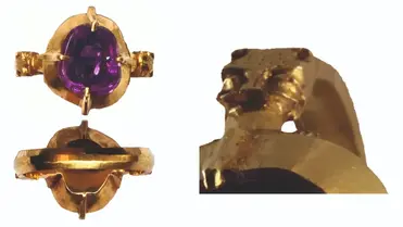 Análise revela que raro anel medieval encontrado no Castelo de Zvolen contém safira exclusiva