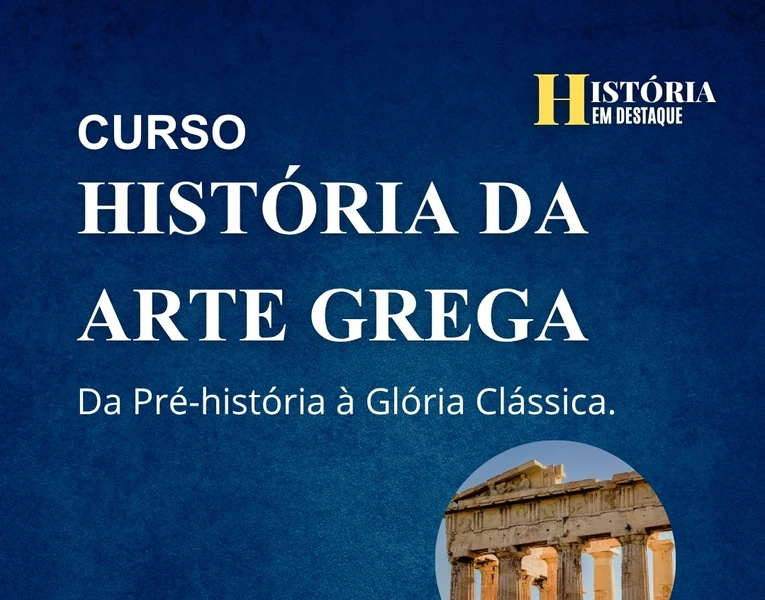 Banner do Curso de História da Arte Grega