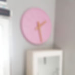 Horloge Jesmonite