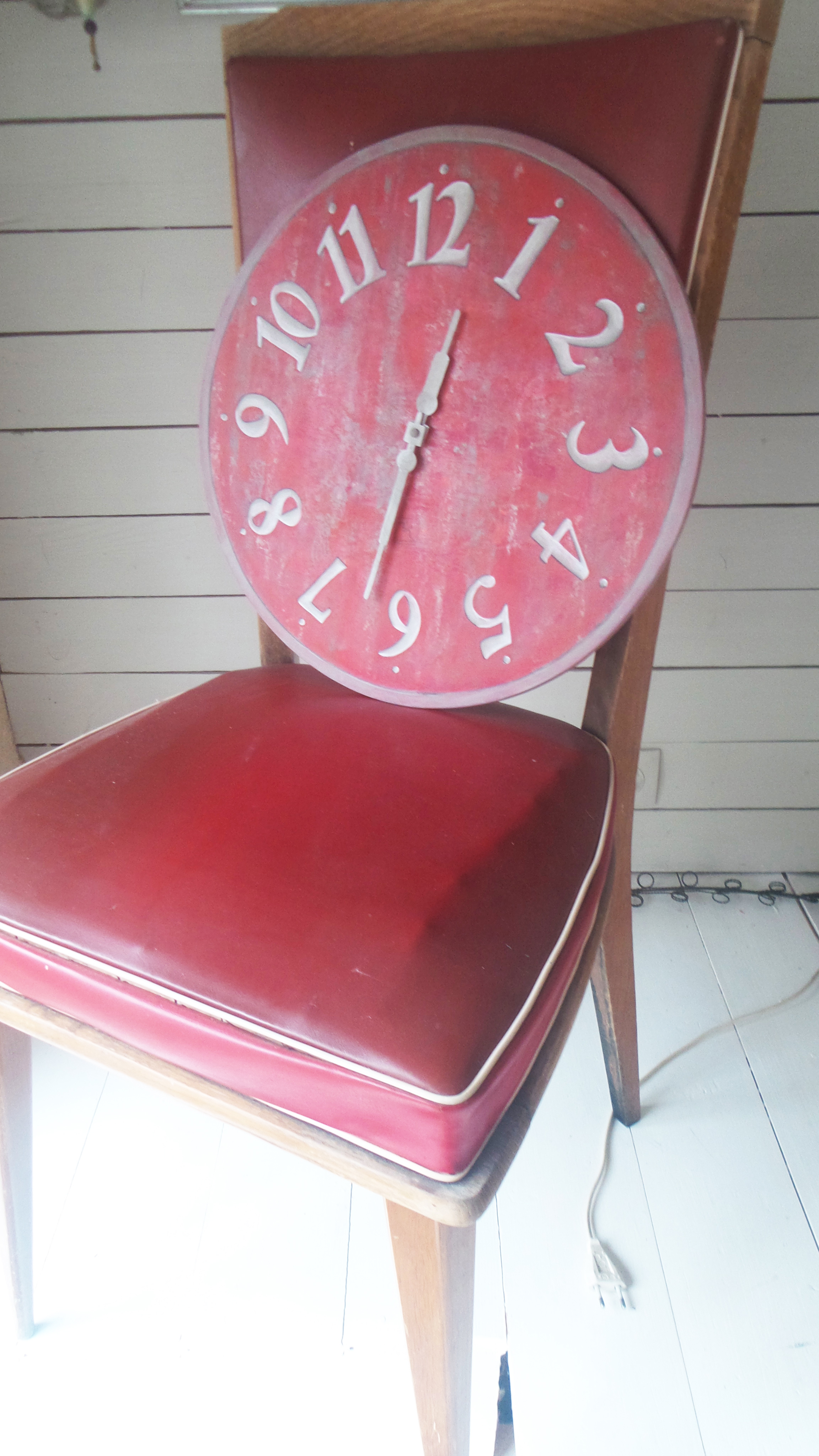 Horloge Jeanne Petit Rouge Bateau