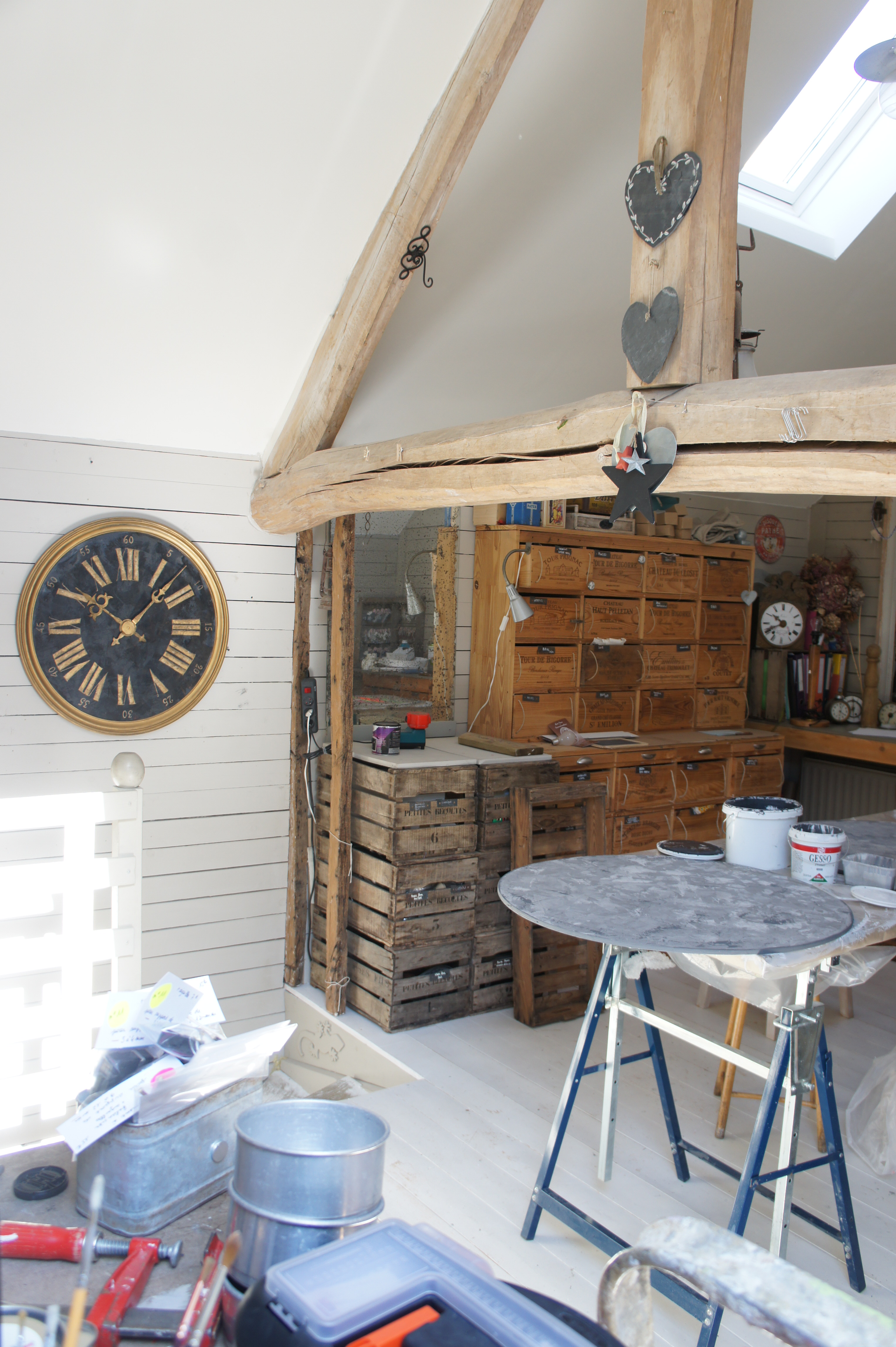 Atelier ©Jeanne Petit Horloges
