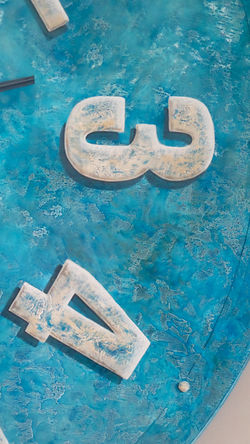 horloge 100 cm détail