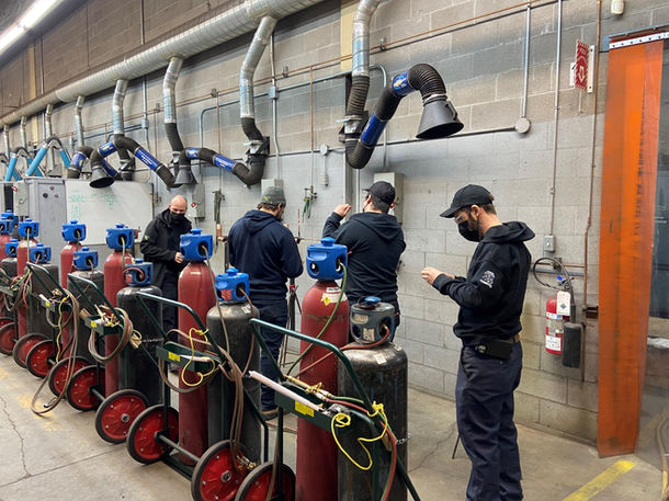 Qualification de nos techniciens en méthodes de brasage chez Mequaltech