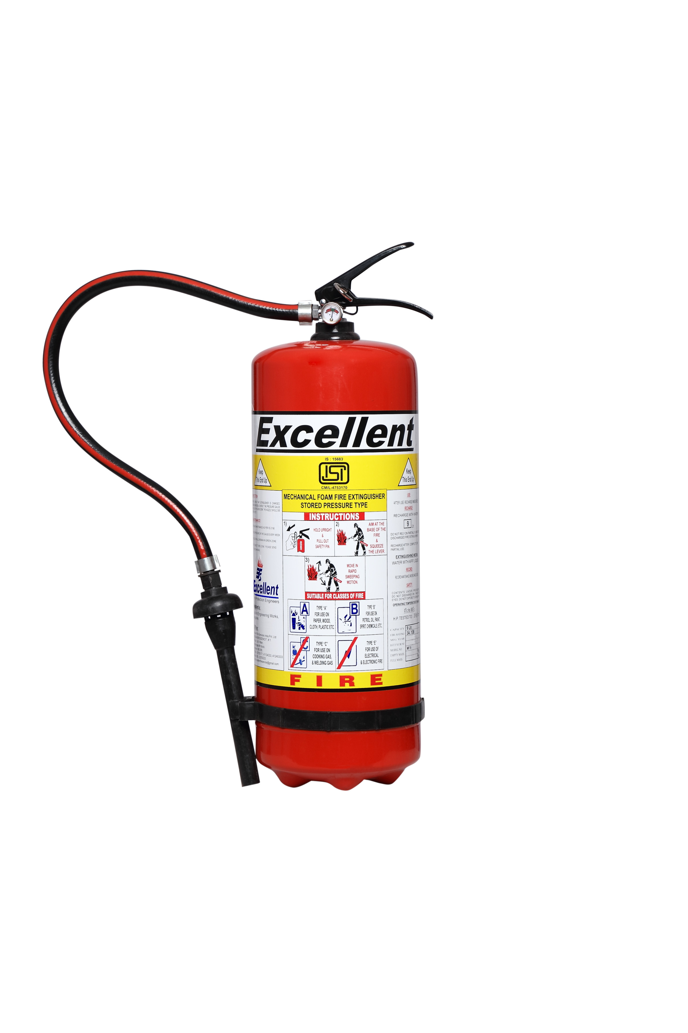 Foam Type Fire Extinguishers