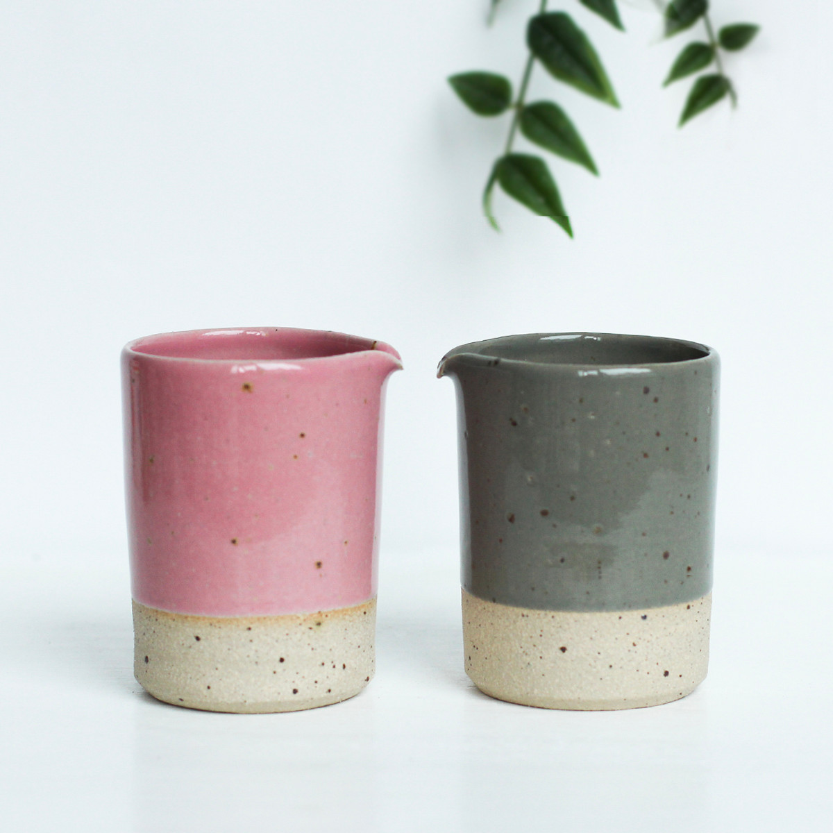 Small Speckled Milk Jar