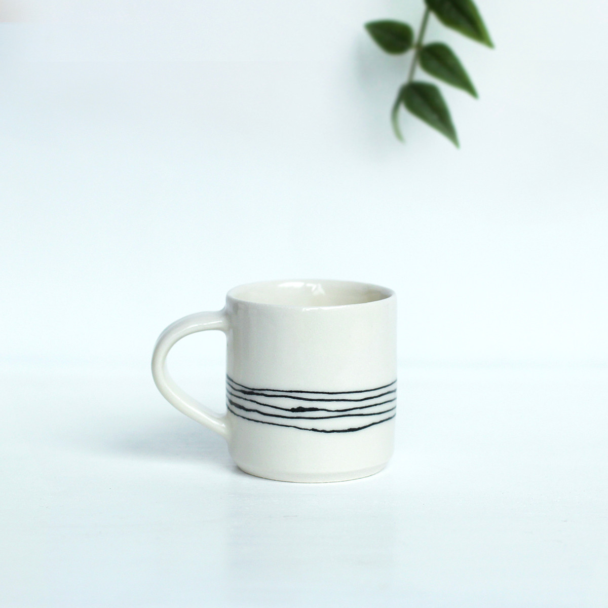 Stripy Espresso Cup