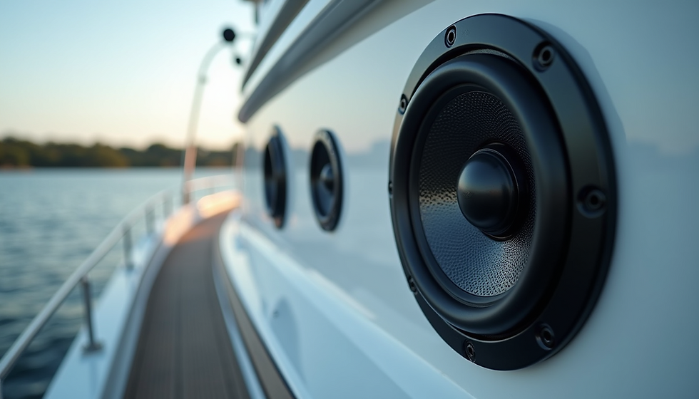 How to choose the best sound systems for your boat.
