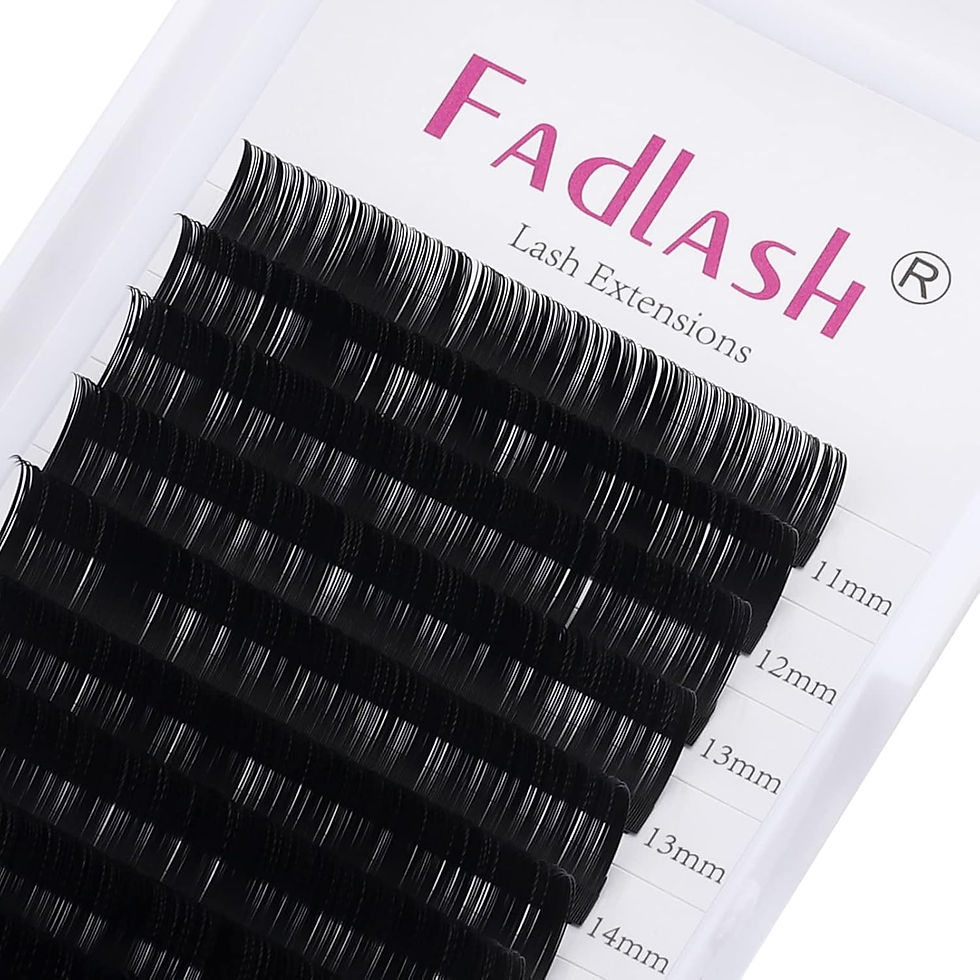 Thumbnail: Eyelash Extension CC Curl Lash Extensions 8-14mm Classic Lashes 0.20 Silk Indiv