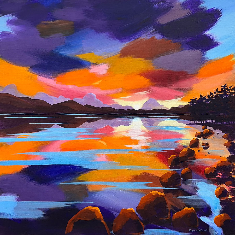 Reflections of Sunset