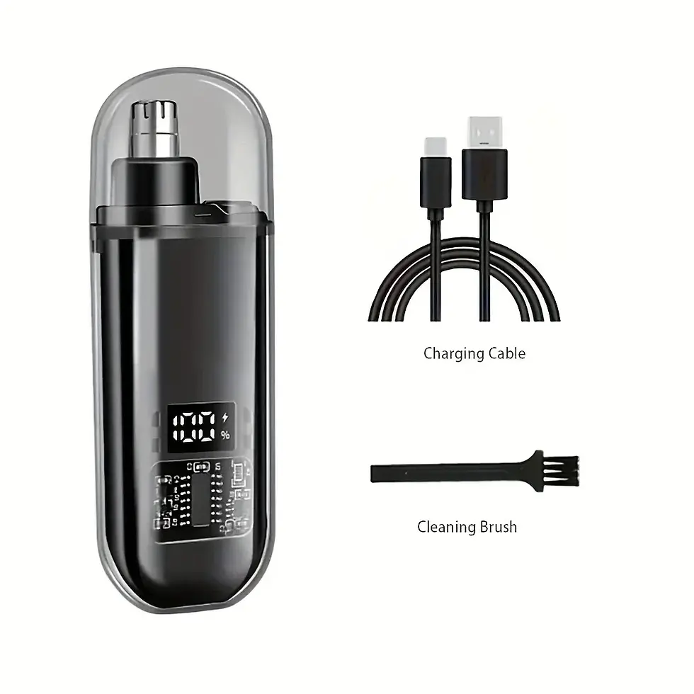 Miniatura: Nose Ear Hair Trimmer for Men - USB C Rechargeable Portable Fast Charge, Compact