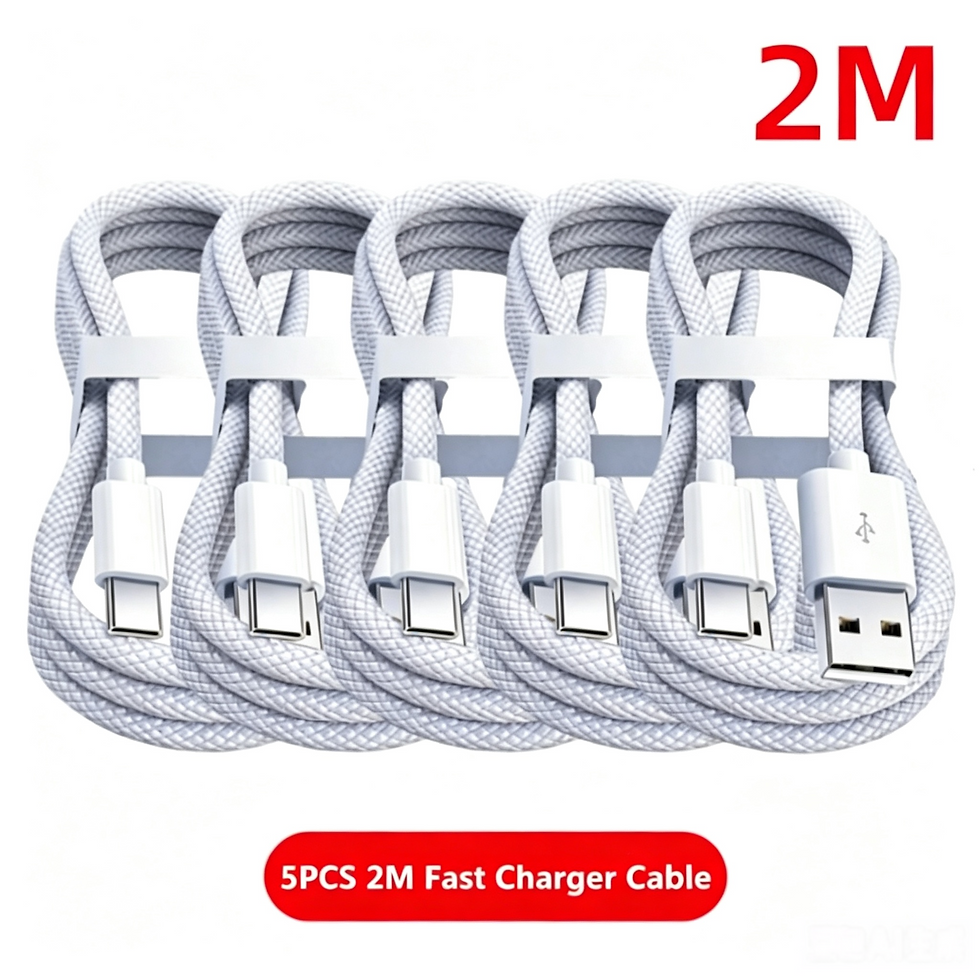 Miniatura: 5PCS USB A Cable to USB C 240W Fast Charging Charger Cable Supports Fast Chargin