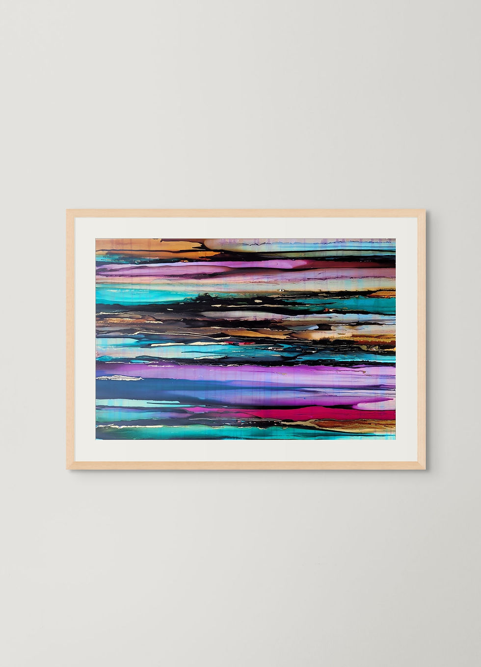 Hand finished Dusk Giclée Print