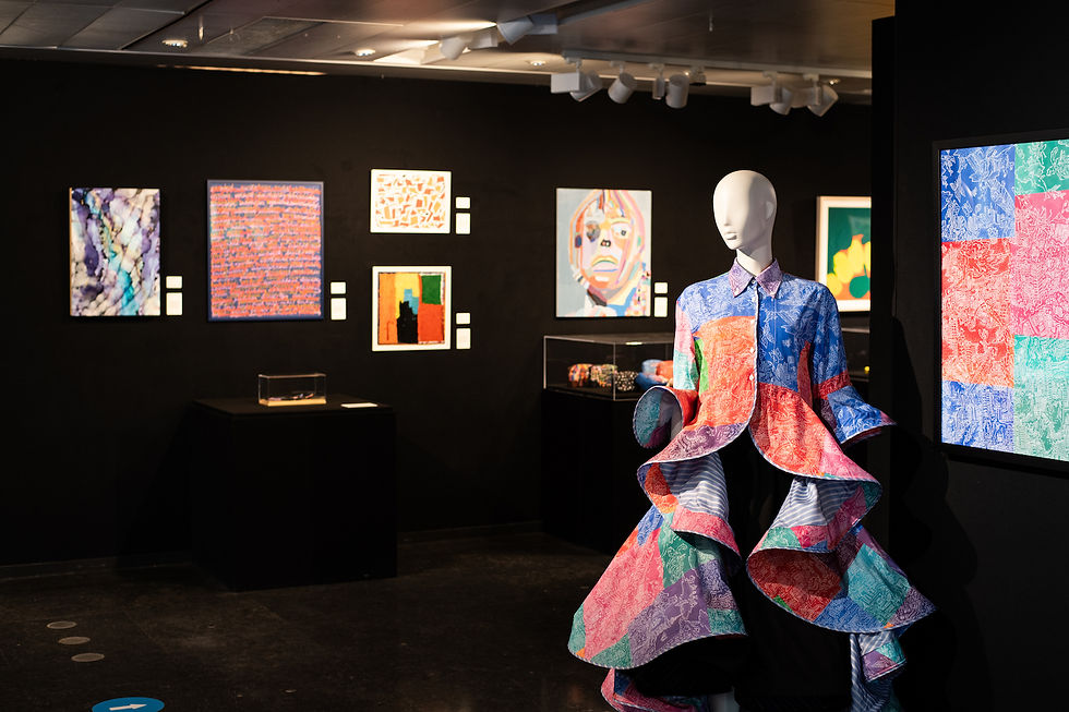 My work is exhibited in Paris!