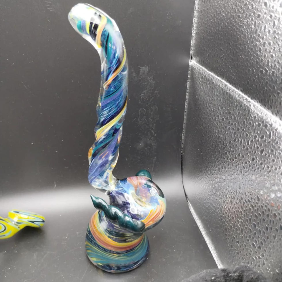 Blue Sherlock Bubbler