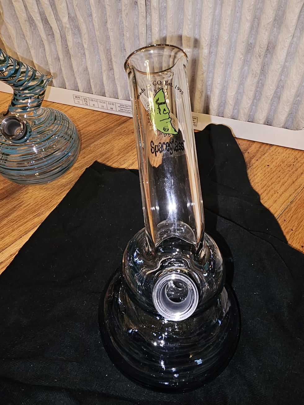 Thumbnail: Double Bubble Angled Neck Water Pipe