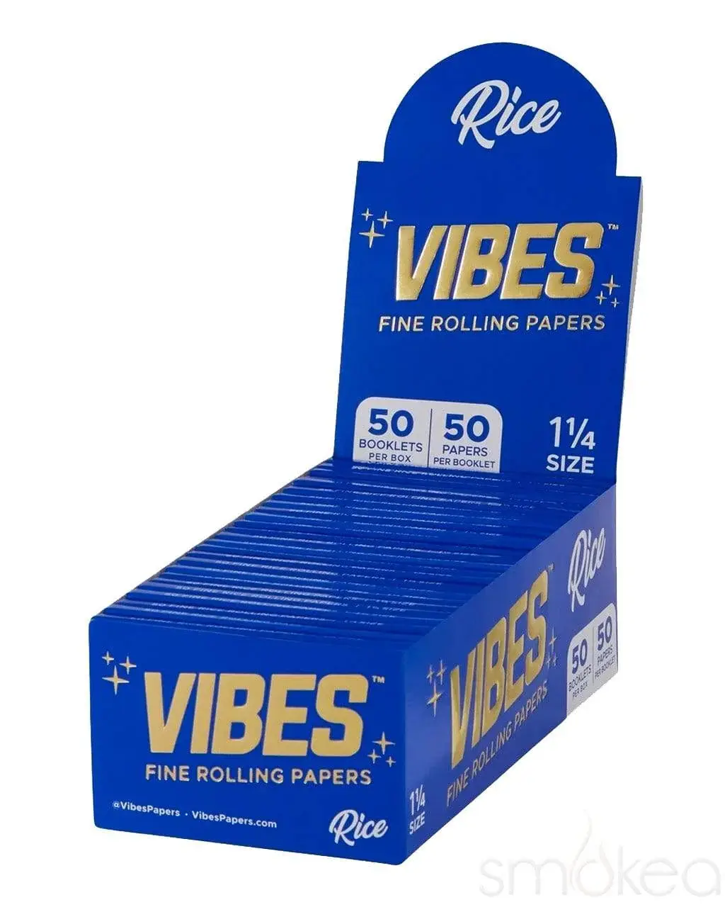Vibes Case of 1 1/4 Rolling Papers