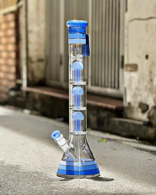 Thumbnail: 18-Inch Triple Perc Water Pipe