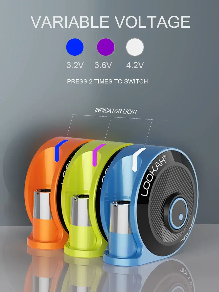 Thumbnail: Lookah Snail 510 Thread Battery