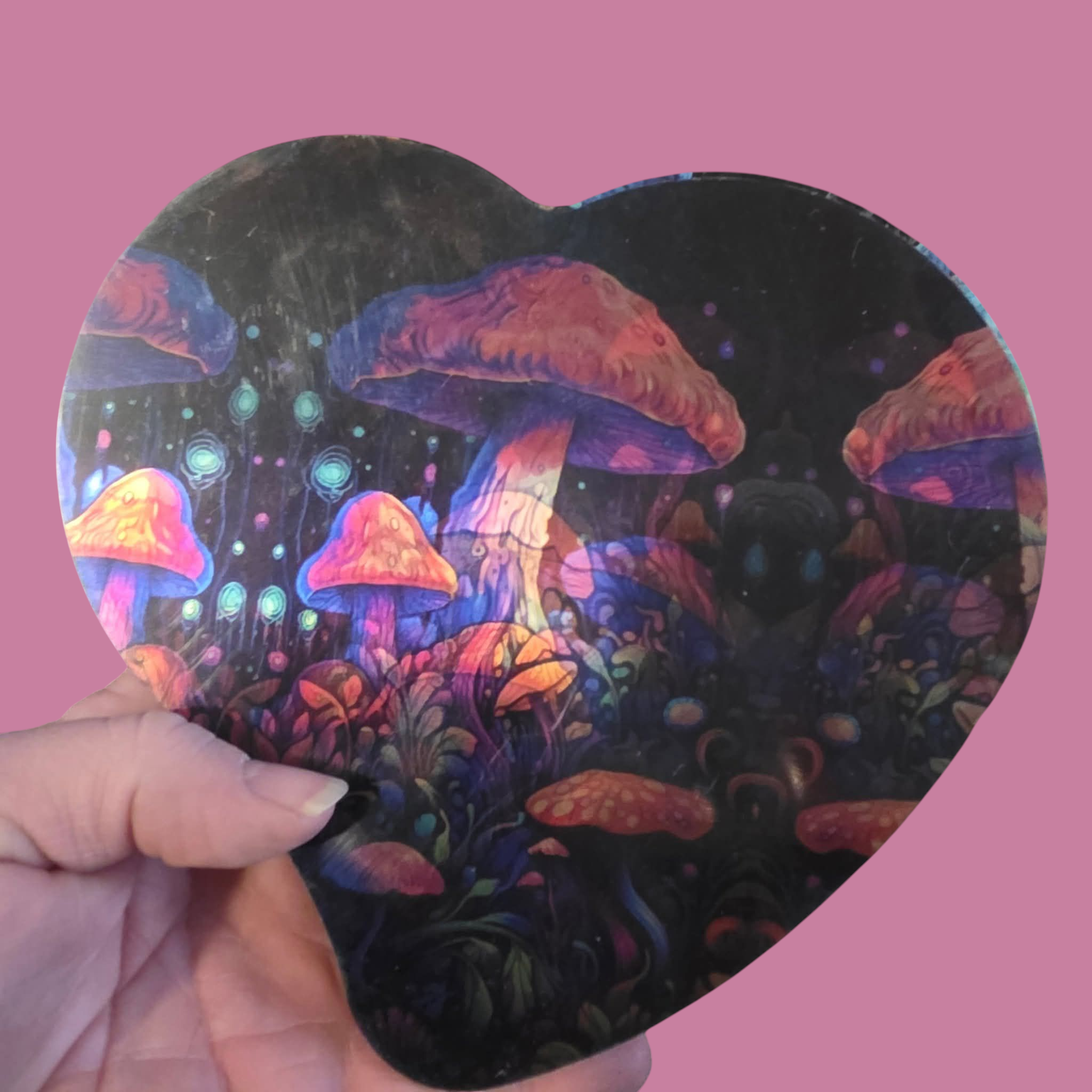 Heart Shaped Trim Tray W/ Magnetic Lid 