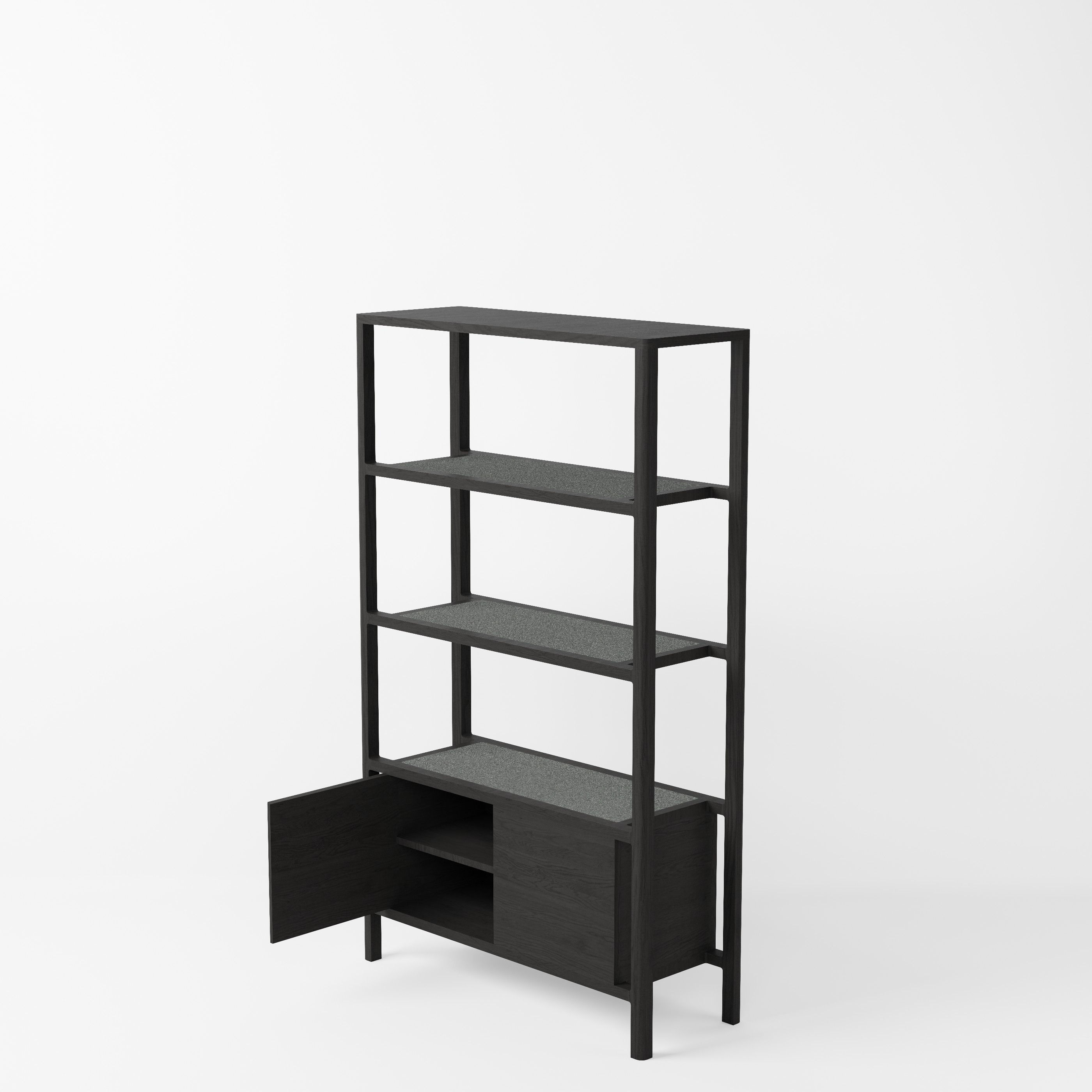 KURIN MERCHANDISE CABINET (SHELVING+STORAGE)