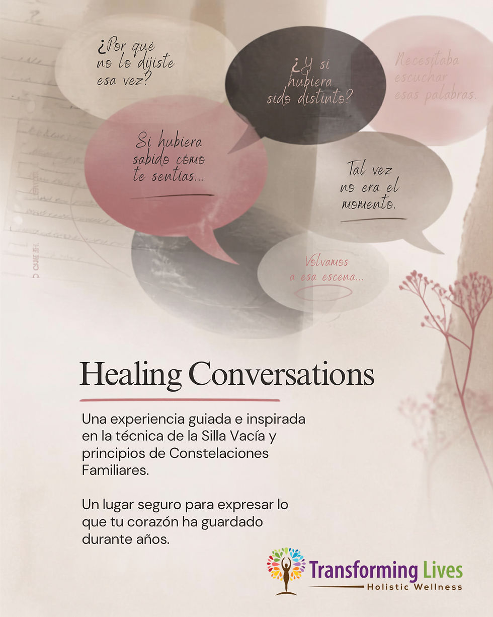 HEALING CONVERSATIONS A 3-Week Small Group Healing Journey