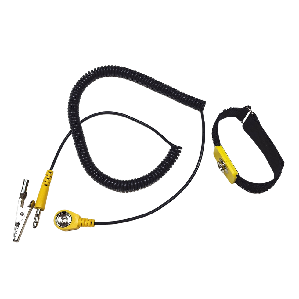 Thumbnail: Adjustable Touch Fastener Wrist Band with Cord