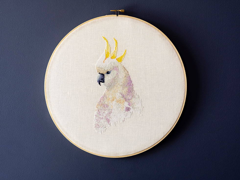 A Cheeky Chap - Cross Stitch Design (Digital File)