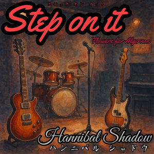 Hannibal Shadowのデビューアルバム「Step on  it」のジャケットアート