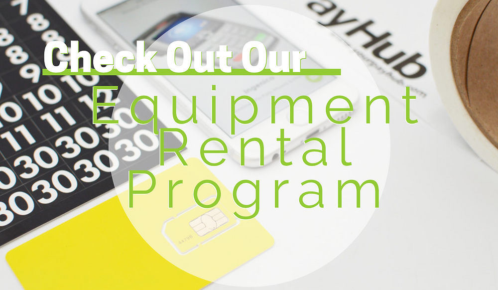 equipment rental program terminal payhub