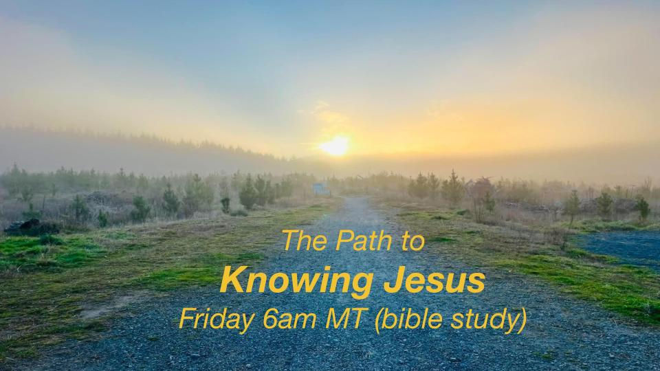 Knowing Jesus: A Journey Through God's Word