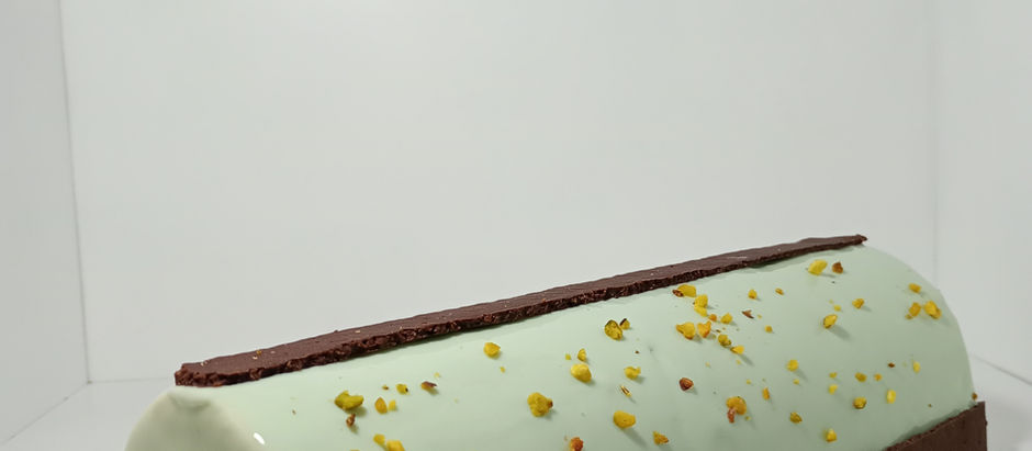 Bûche Pistache/Chocolat