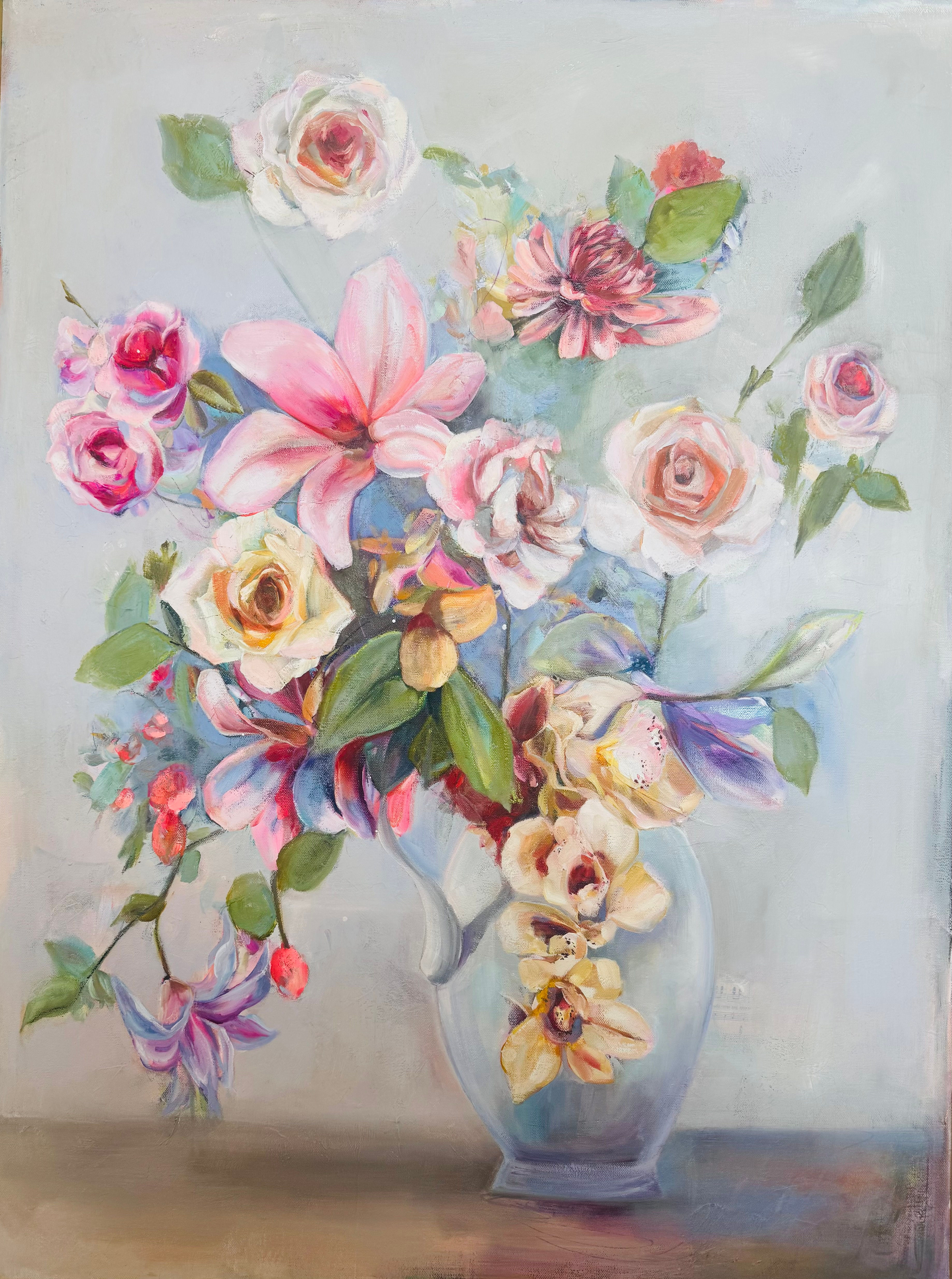 “Floral Dream of Silence”