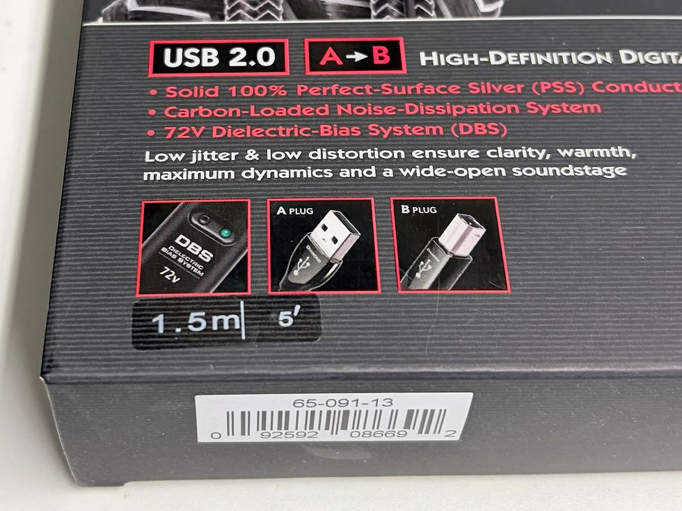 Miniaturbild: AudioQuest Diamond USB 2-A to B