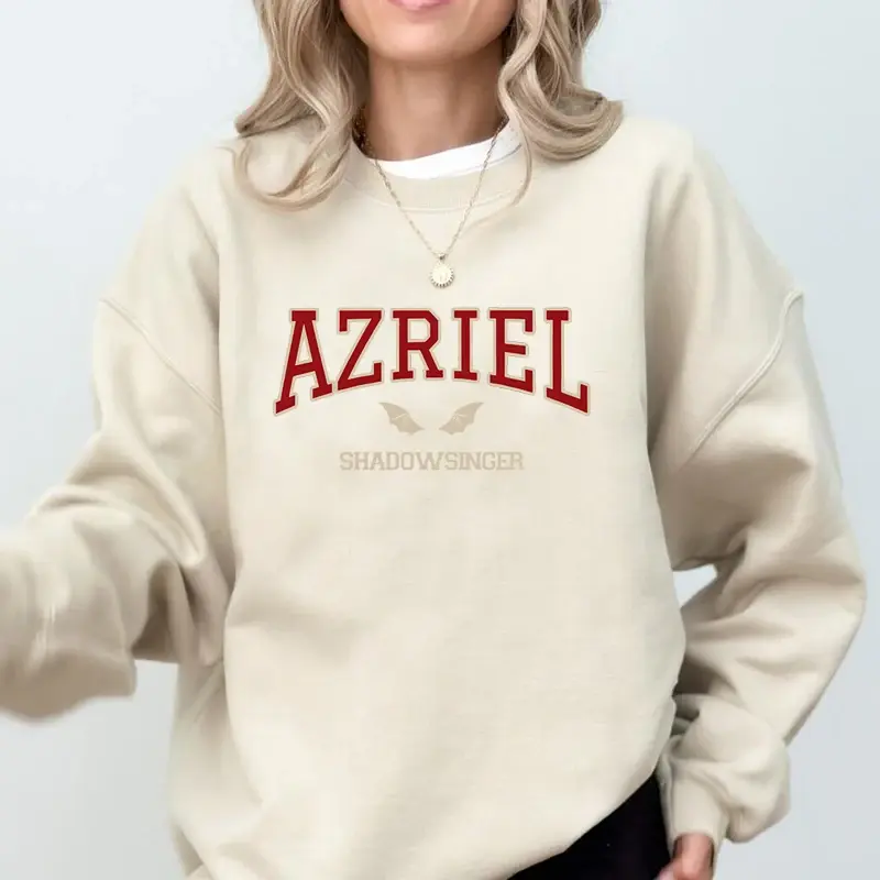 Thumbnail: Acotar Azriel Shadowsinger Sweatshirt Bat Boys Wings ACOTAR Hoodie