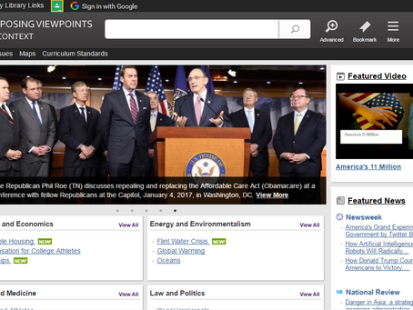 GALE's Opposing Viewpoints in Context