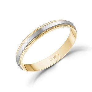 3mm Gold Wedding Band Makes You Feel Special!