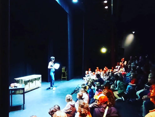 Sortie de résidence TRPL Théâtre Régional des Pays de la Loire Cholet / 120 personnes présentes