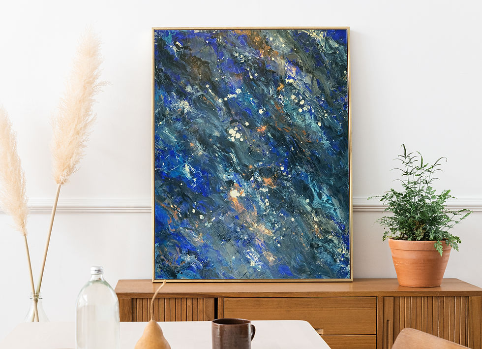 Into The Sea - 90x70 cm