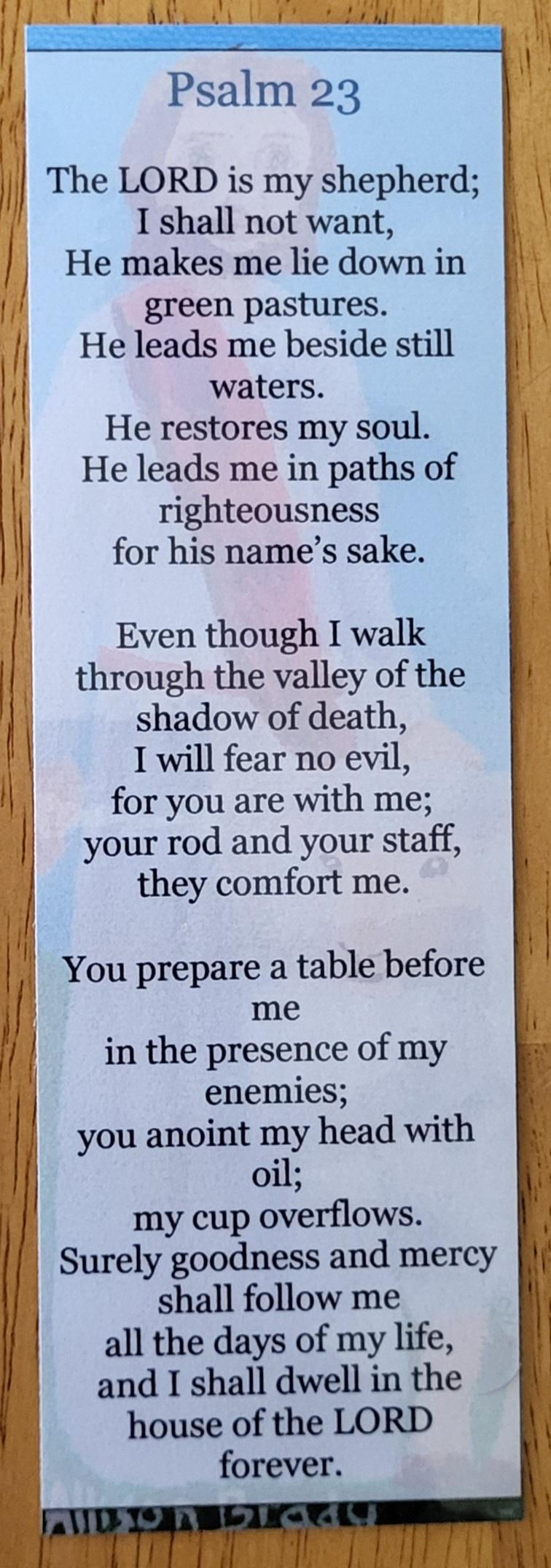 Thumbnail: Jesus the Good Shepherd- Bookmark