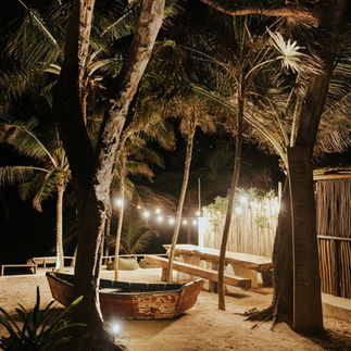 Mahayana Tulum at night