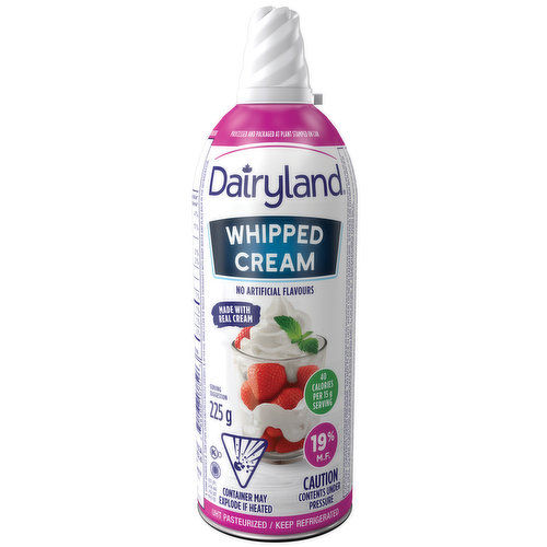 Dairyland Whipped Cream 19%