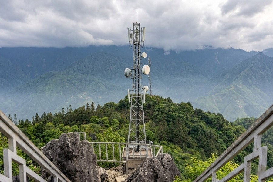 hình ảnh trạm viễn thông Sapa