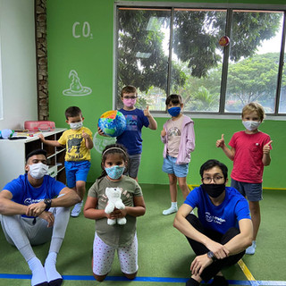 5 kids in the camp